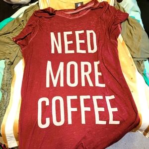 See through t shirt L